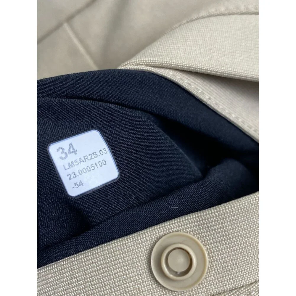 Lululemon ABC Classic Fit Trouser Pants Men size 34 Tan Brown Chino Performance